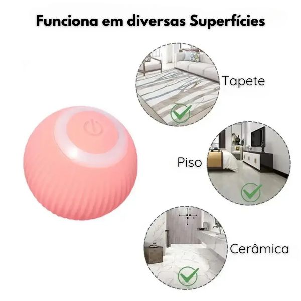 Bolinha Interativa para Gatos